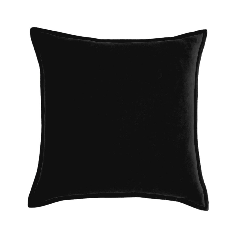Square Cotton Velvet FULL Throw Pillow set (With Insert) 20x20 inches, pack of 1 throw pillow