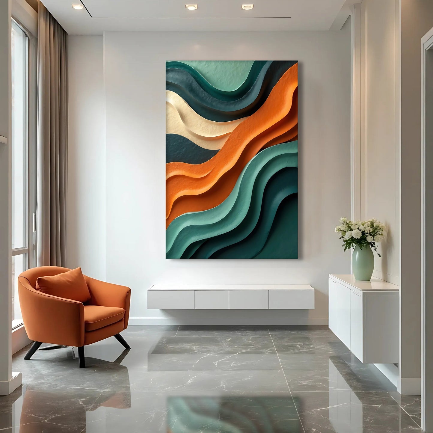 Wave Abstract Wall Art