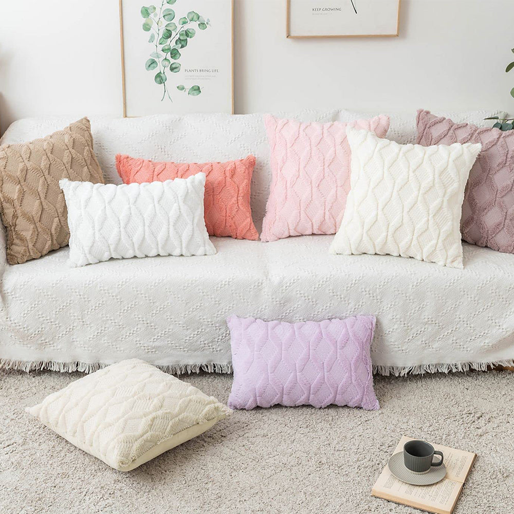 Throw Pillow Covers Wide Variety of Colors (With/Without Insert) options size 18"x18"