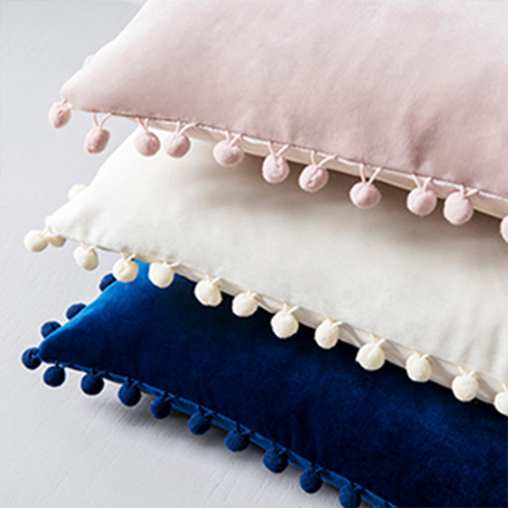 Square Velvet Throw Pillow (With/Without Inserts) 20x20 inches, pack of 2 throw pillows