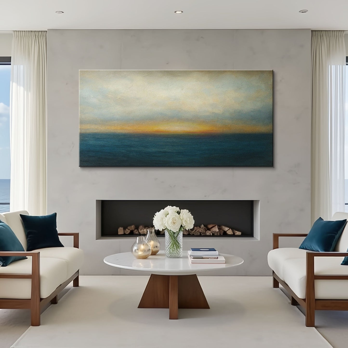 Waterscape Abstract Wall Art V