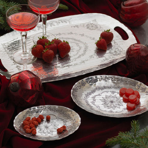 Holiday Rhapsody Medium Oval Dish