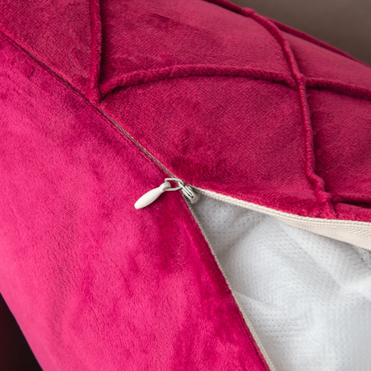 Velvet Decorative Throw Pillow (With/Without Inserts) size 18"x18" set of 2