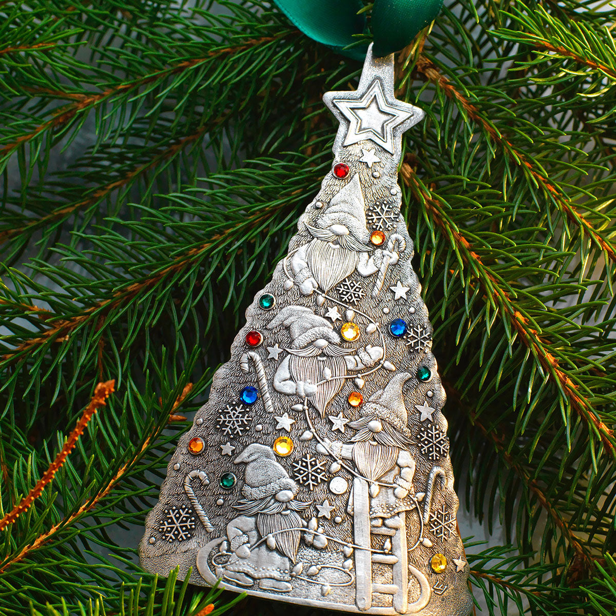 Merry Gnome Helper Ornament