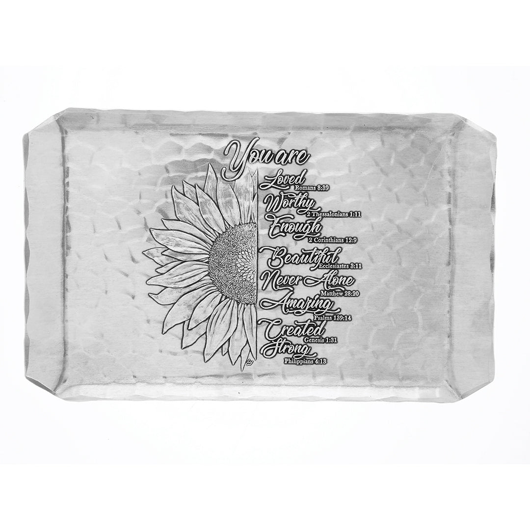 You Are... Sunflower Butler Tray