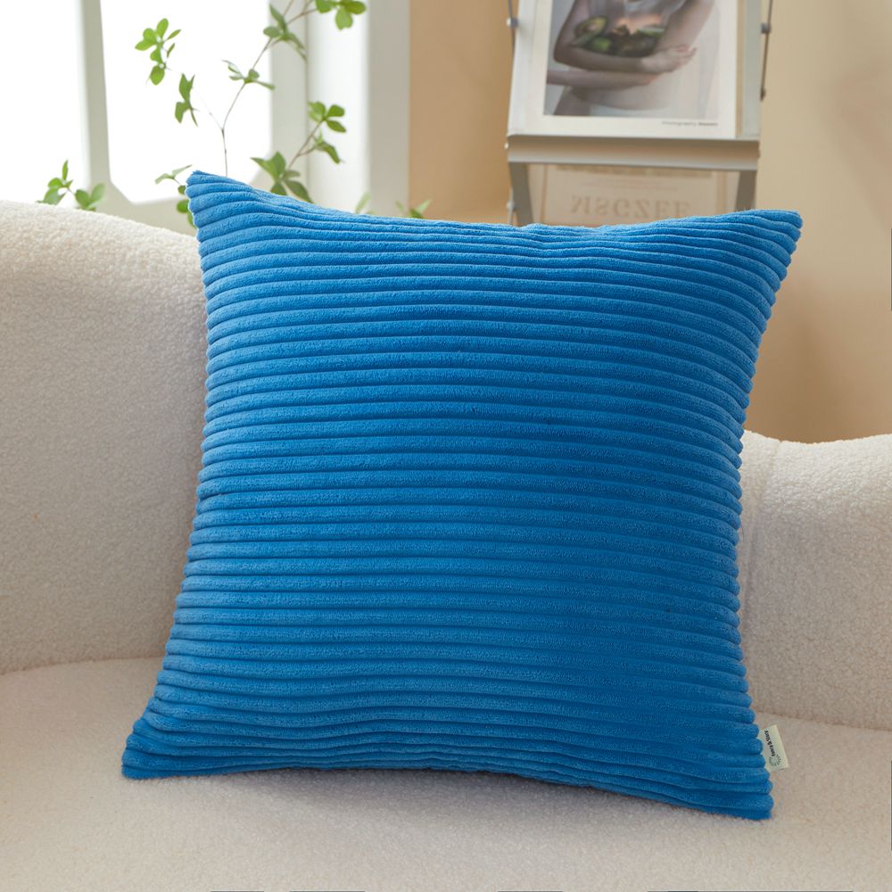Stripe Throw Pillow (With Insert) 7 color options size 18x18 inch