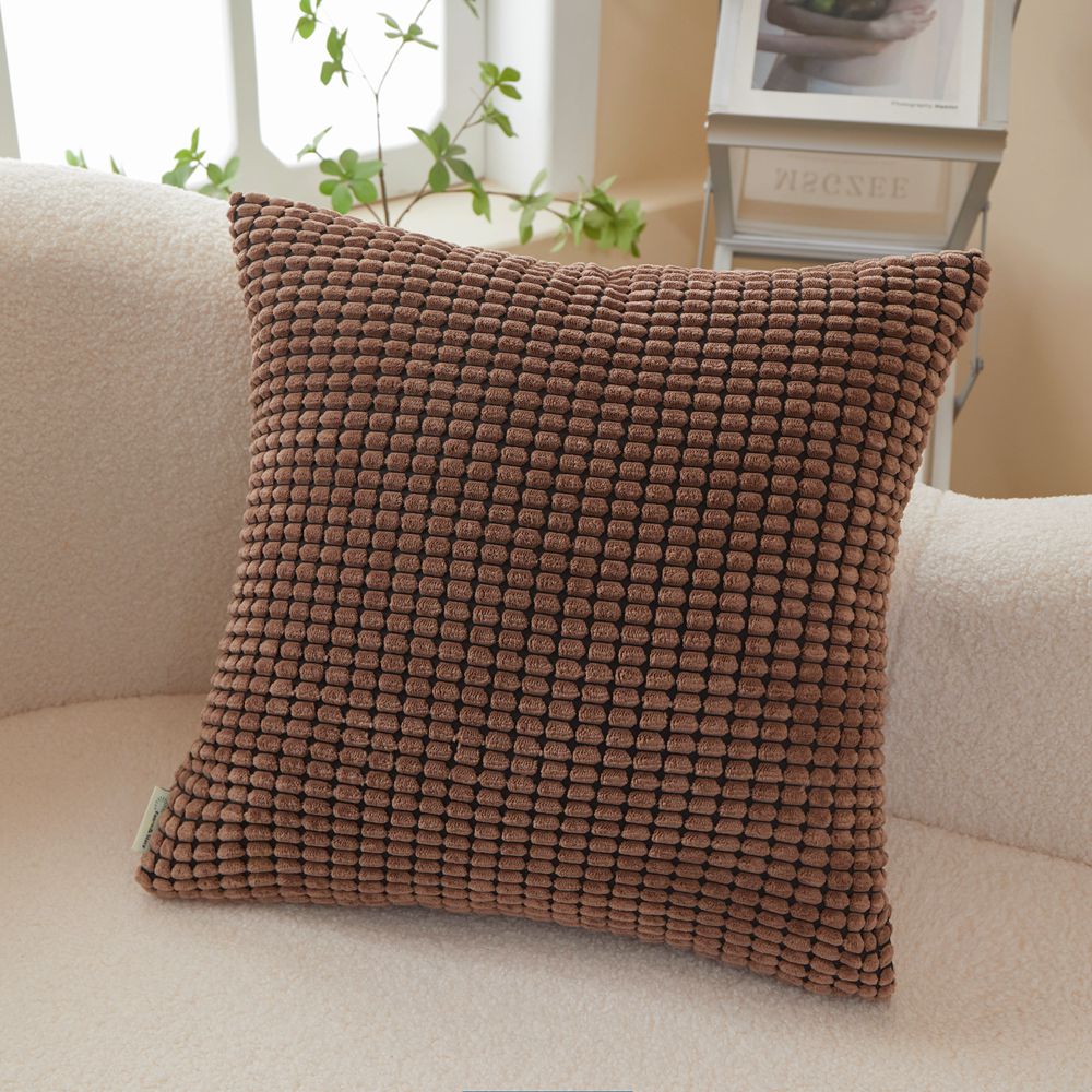 Set of 2 Polyester Blend soft hand feeling Throw Pillows (With or Without Inserts) 11 size 18"x18"