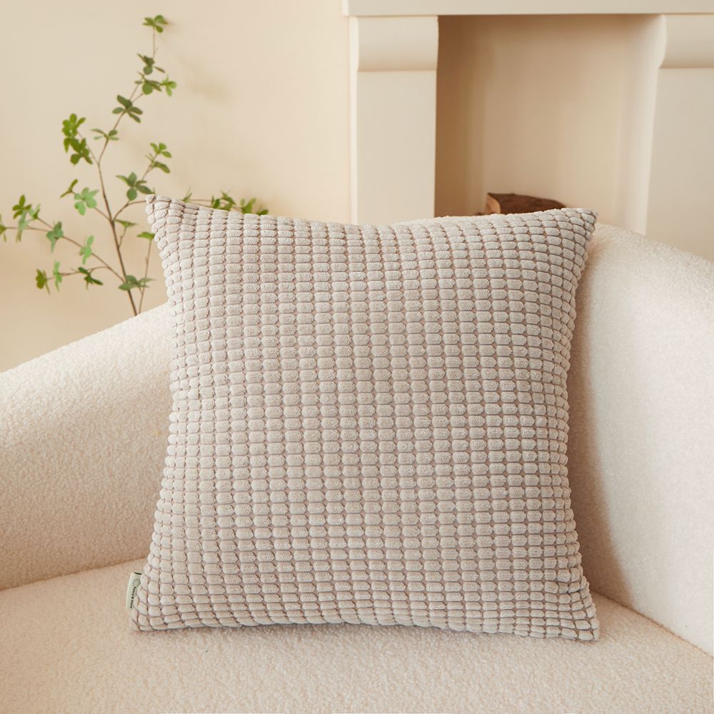 Set of 2 Polyester Blend soft hand feeling Throw Pillow (With or Without insert) size 18"x18""