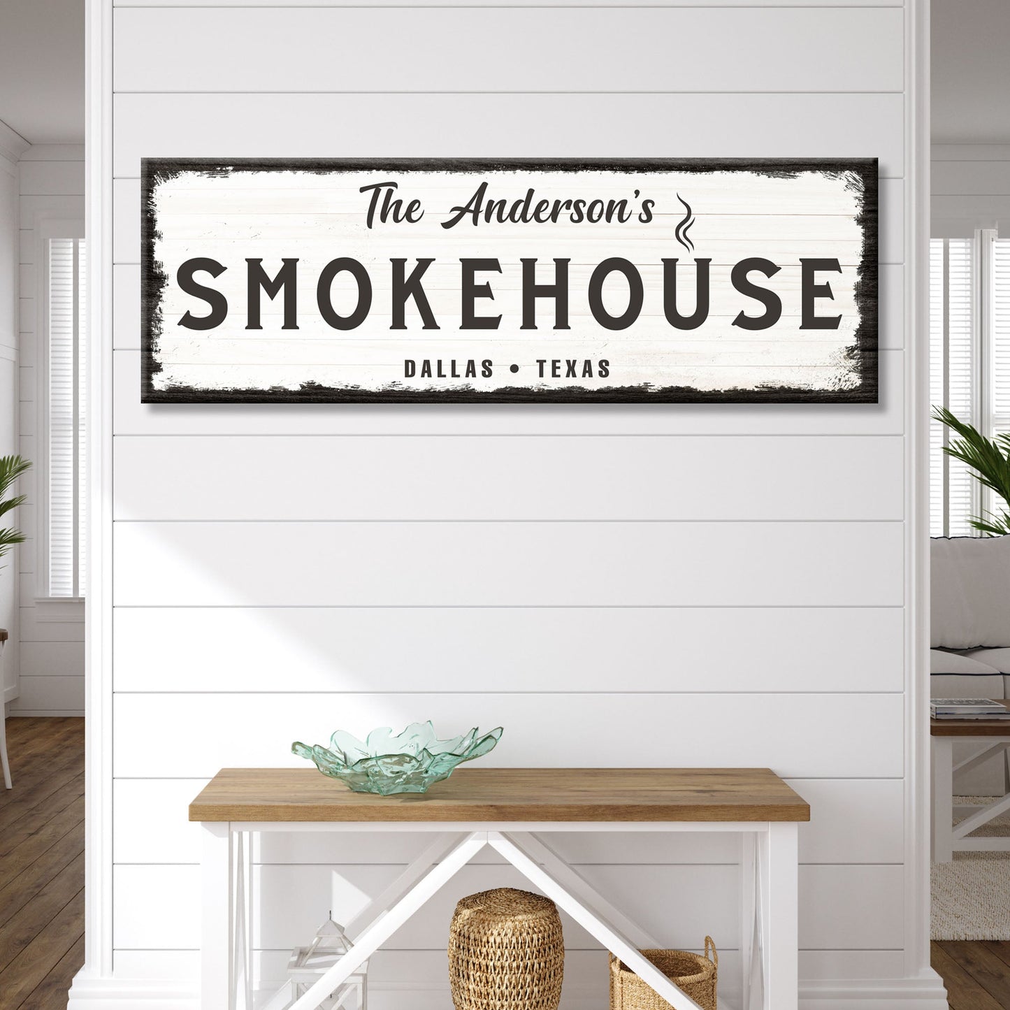 Family Smokehouse Sign