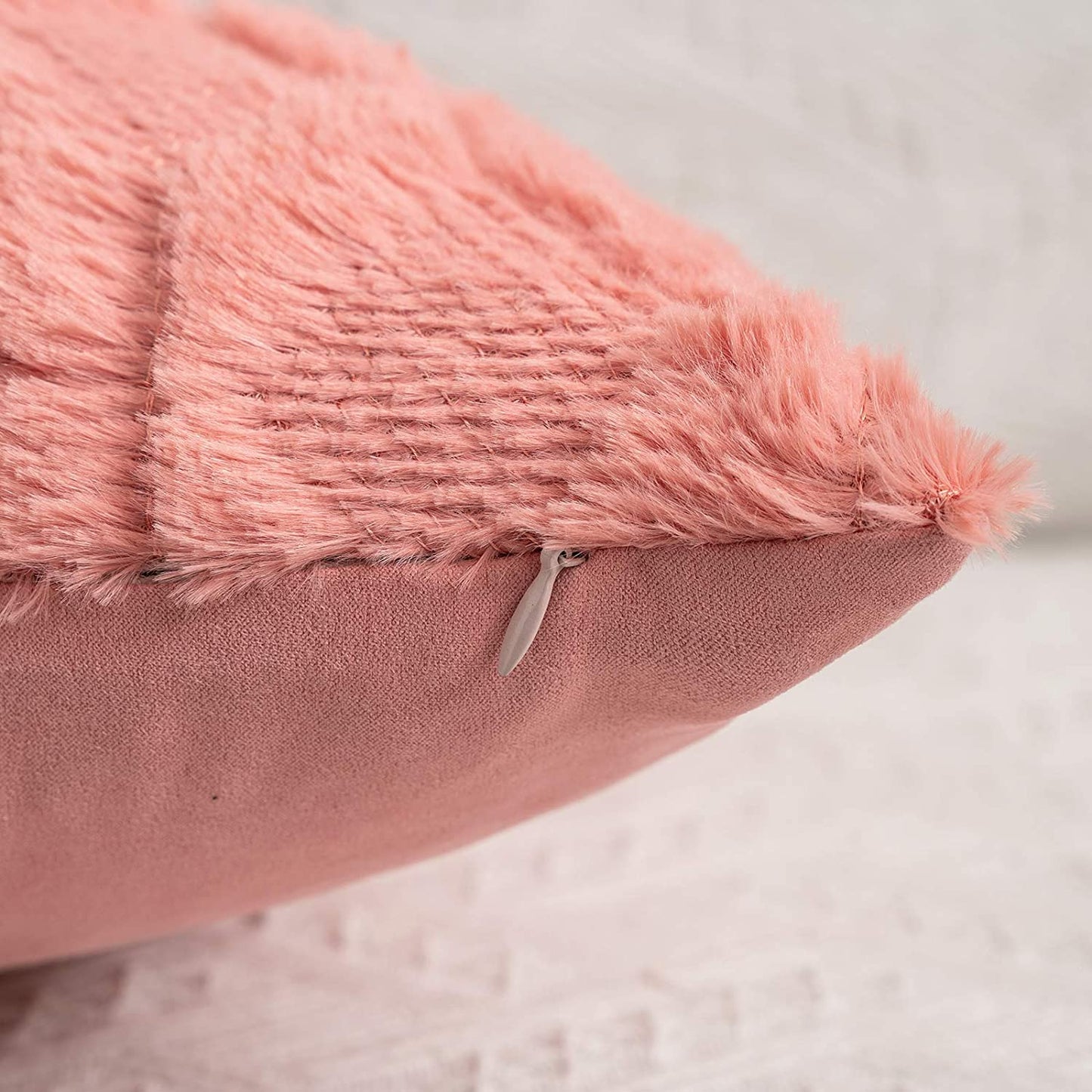 Throw Pillow Covers Wide Variety of Colors (With/Without Insert) options size 18"x18"