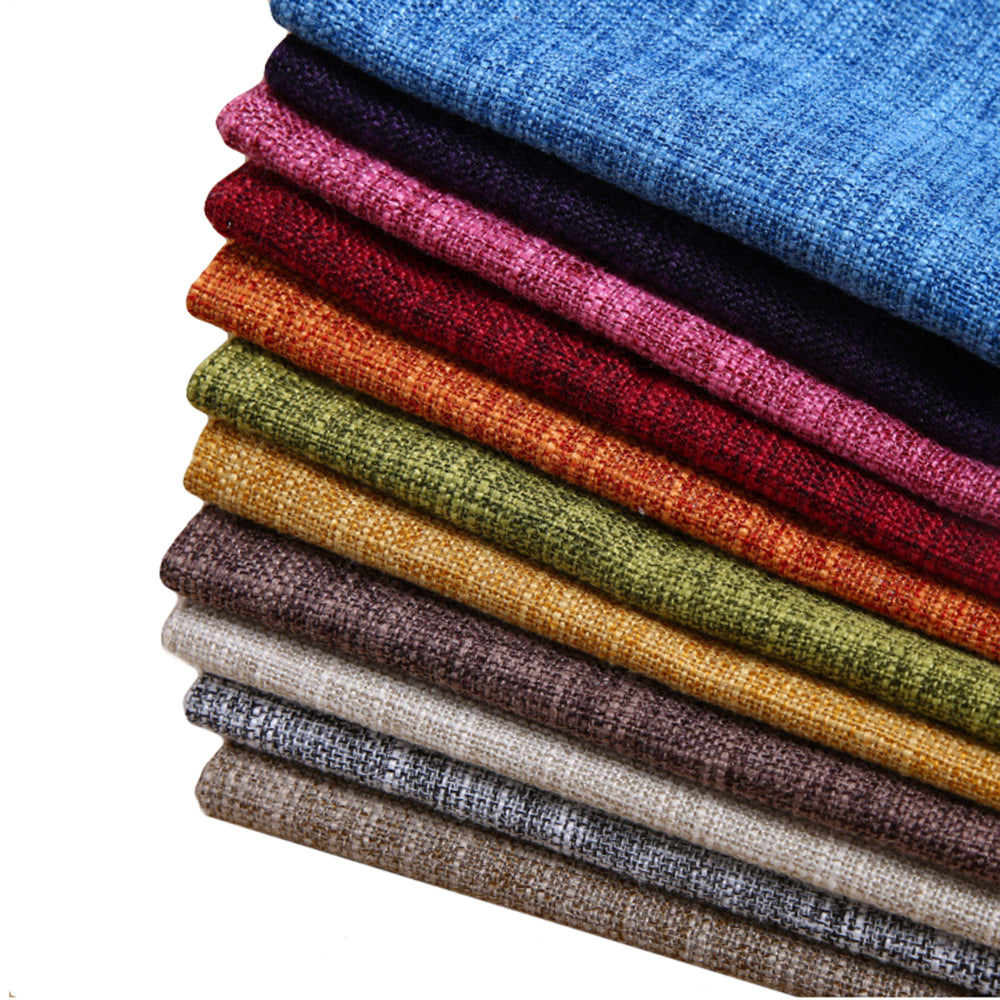 18''x18'' textured solid throw pillow | 12 colors rustic linen-look weave | farmhouse & modern accent | insert included