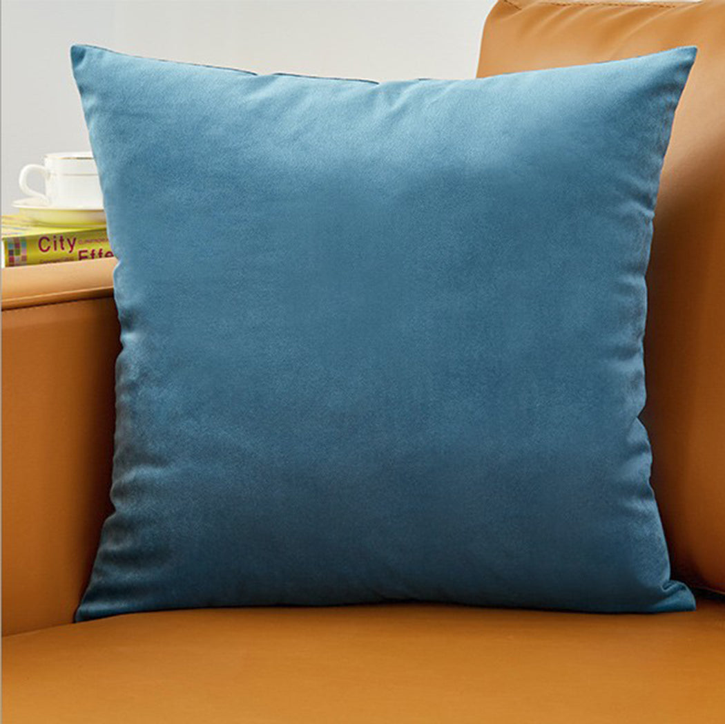 18"x18" luxury velvet throw pillow | 7 vibrant colors | 18" insert included
