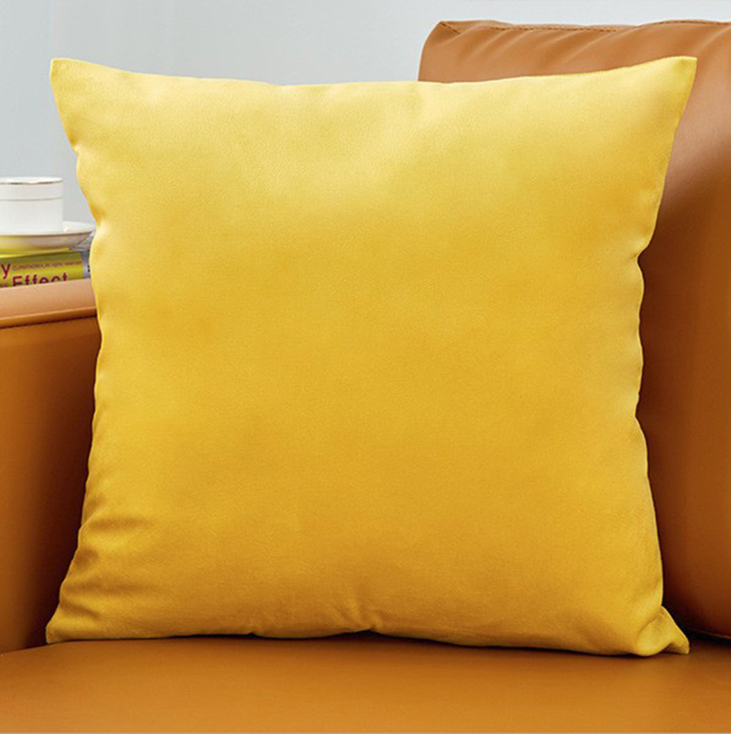 Beautiful combination Set of 2 different colors Pillow Covers AND Inserts 3 sizes, mixed well colors of one of each combo