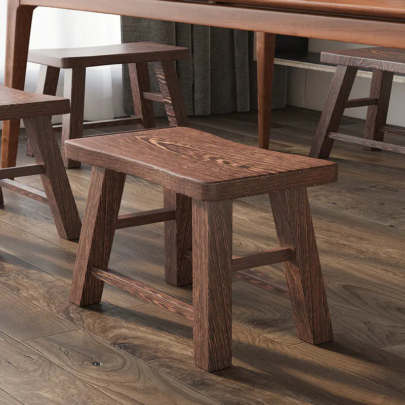 Wooden Stool for Kids - Simple Home Use Design