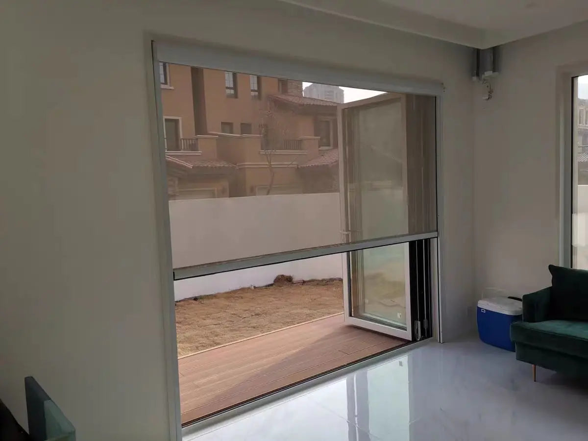 Outdoor Electric Windproof Smart Curtain for Balconies