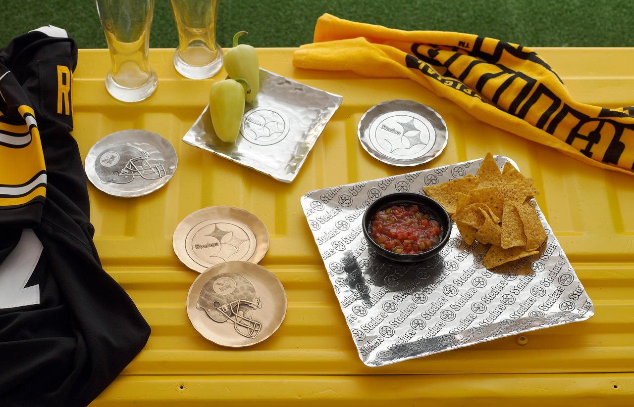 Pittsburgh Steelers Logo Coaster (Aluminum)