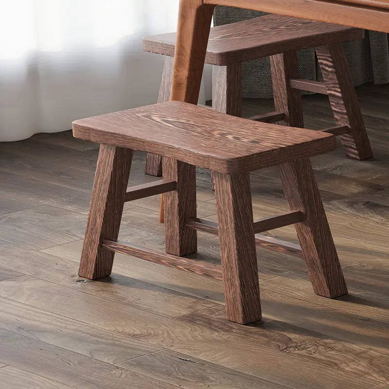 Wooden Stool for Kids - Simple Home Use Design
