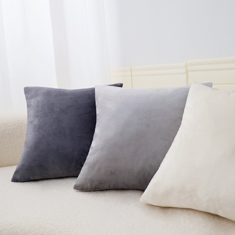 20"x20" luxury velvet throw pillow | 7 vibrant colors | 20" insert included