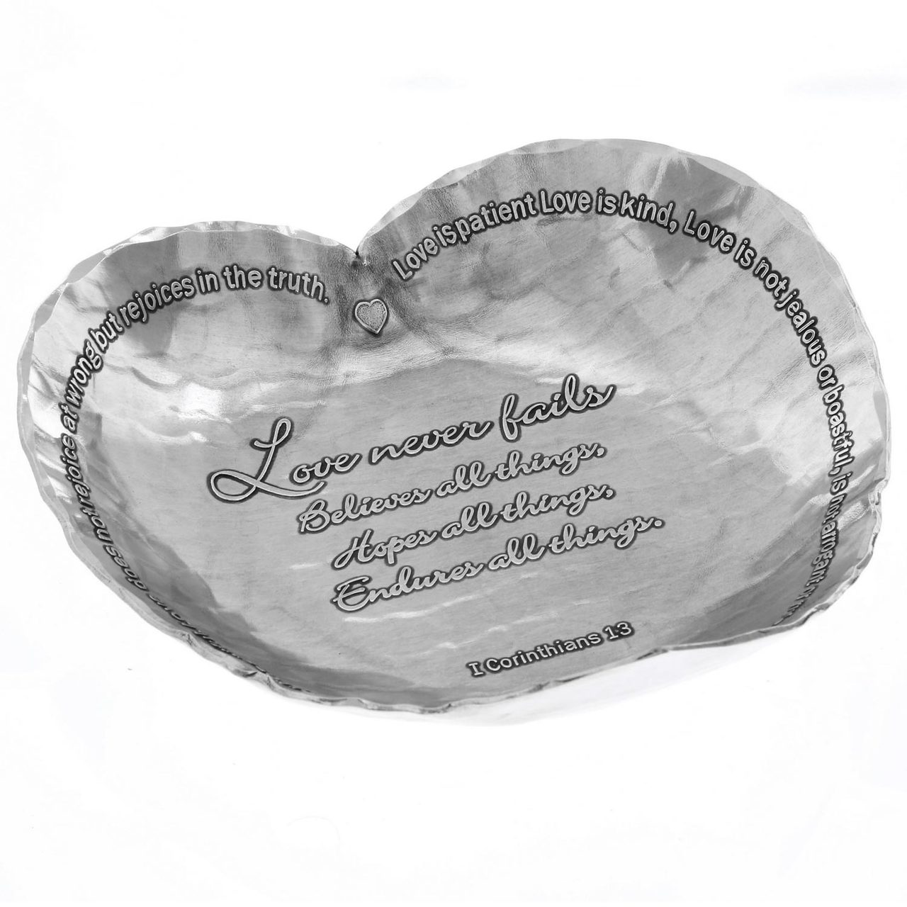 1st Corinthians Curved Dish