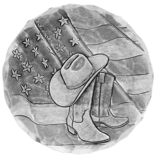 Rodeo Boots and Hat Coaster