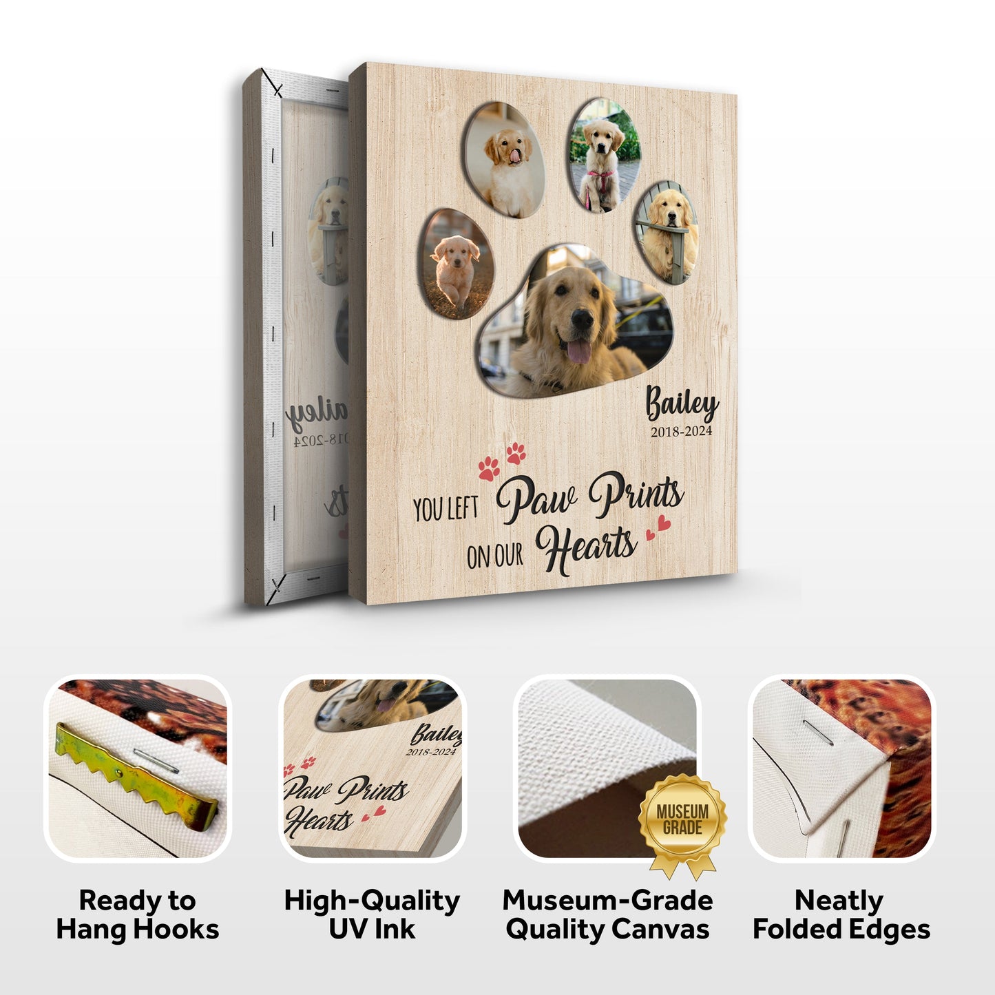 Pet Memorial Sign Gone But Never Forgotten