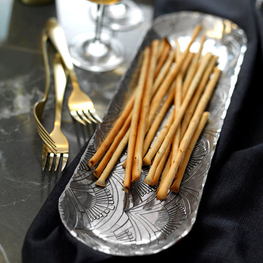 1923 Small Breadstick Tray (Aluminum)