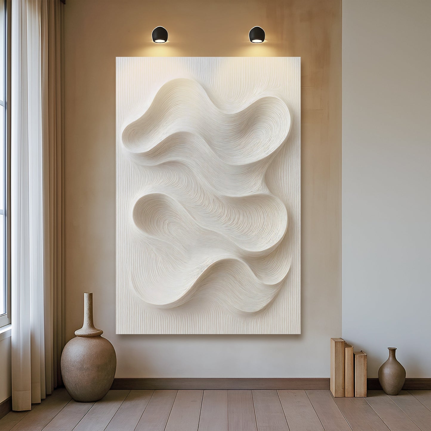 Minimalist Waves Wall Art