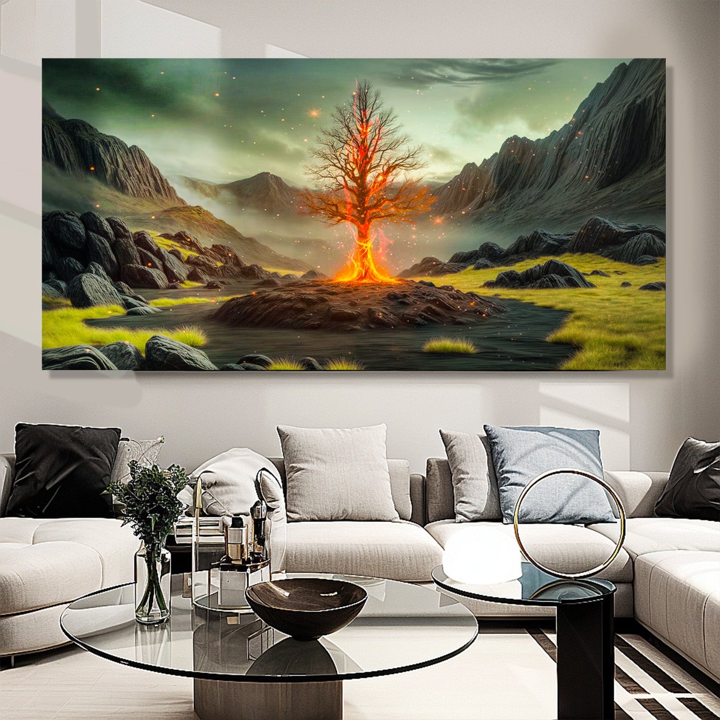 Burning Bush - Faith Wall Art X