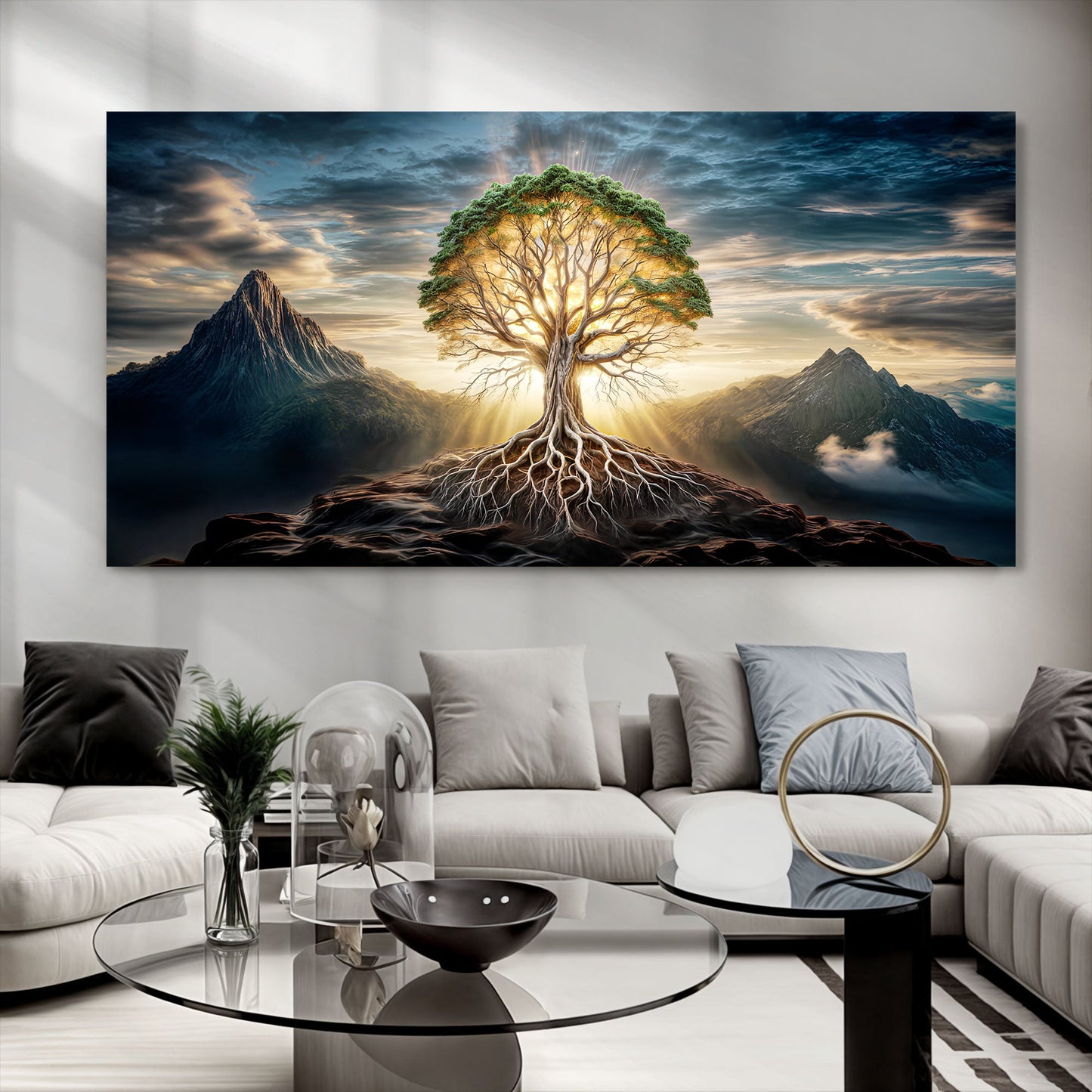 Burning Bush - Faith Wall Art VIII