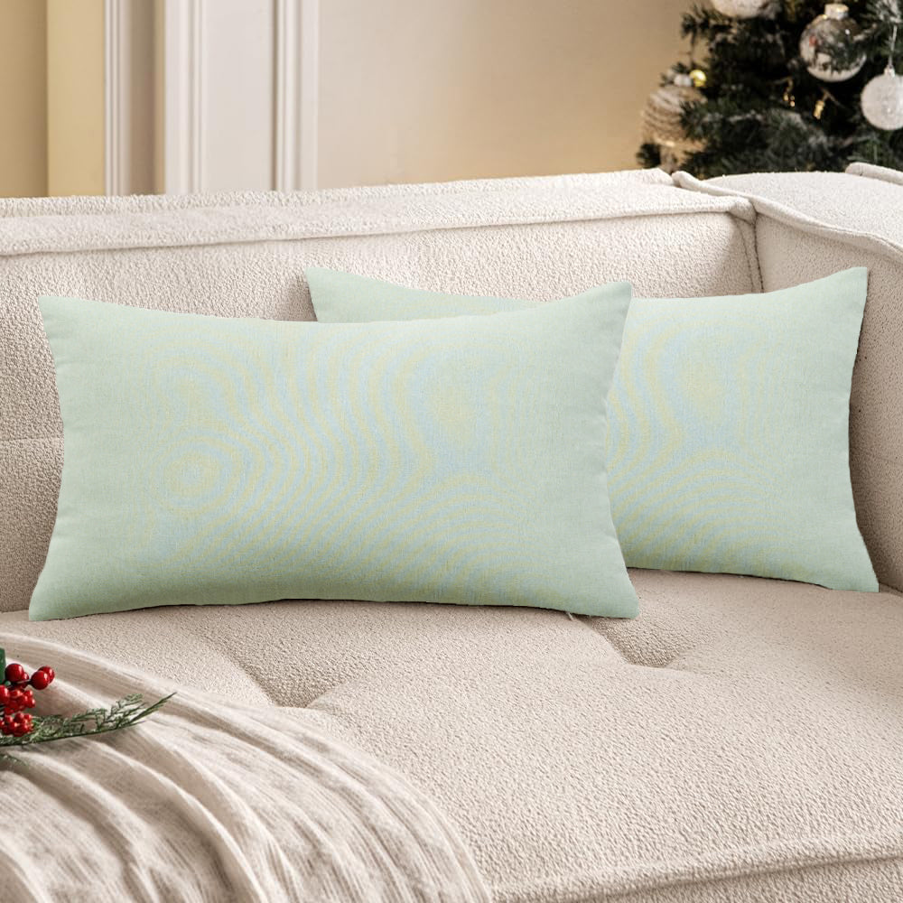 Solid Color Outdoor Waterproof Throw Pillow cover AND Insert  Square or Rectangle