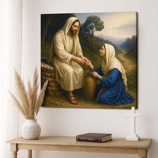 Samaritan at the Well Faith Wall Art