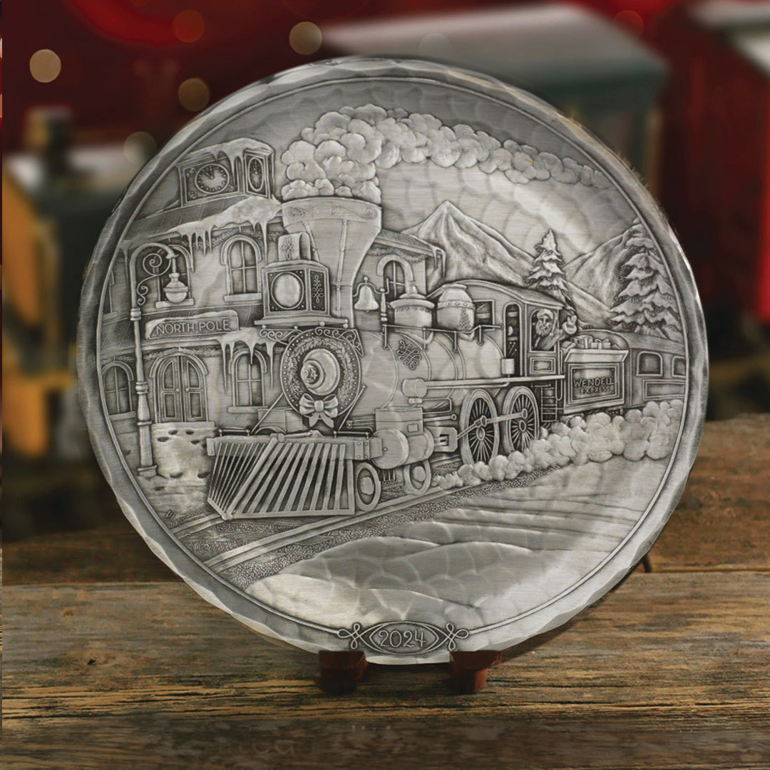 2024 Annual Plate- The Wendell Express (Pewter)