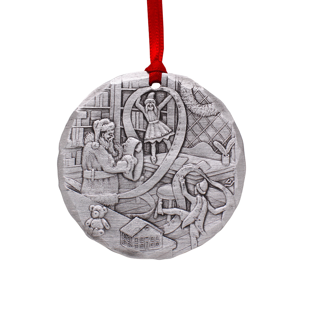 2025 Annual Ornament - Checking it Twice (Aluminum)