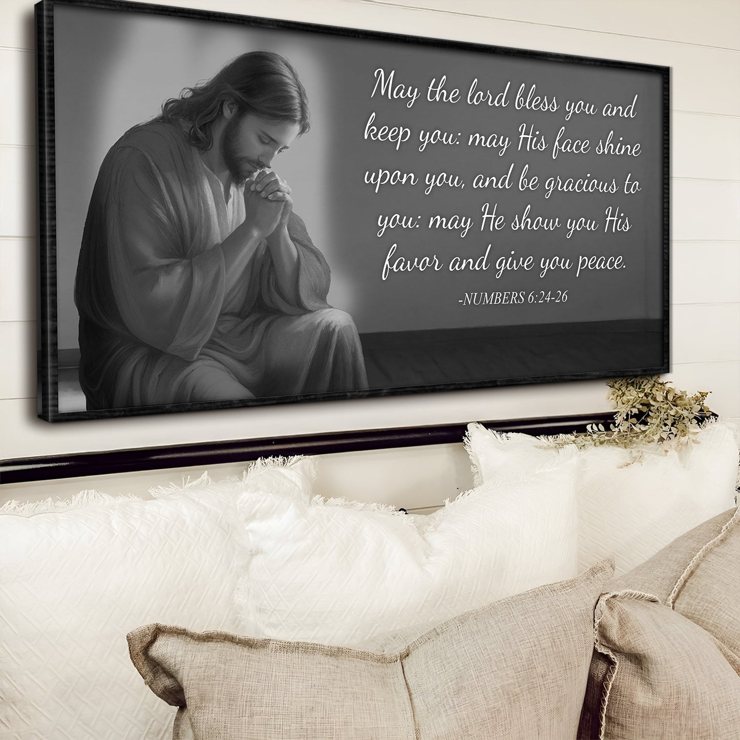 Numbers 6:24-26 - May The Lord Bless You Faith Sign III