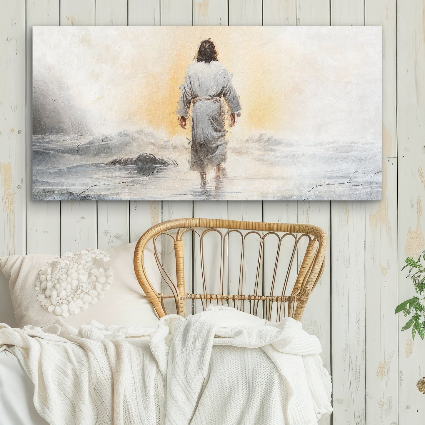 Peace Be Still Faith Wall Art