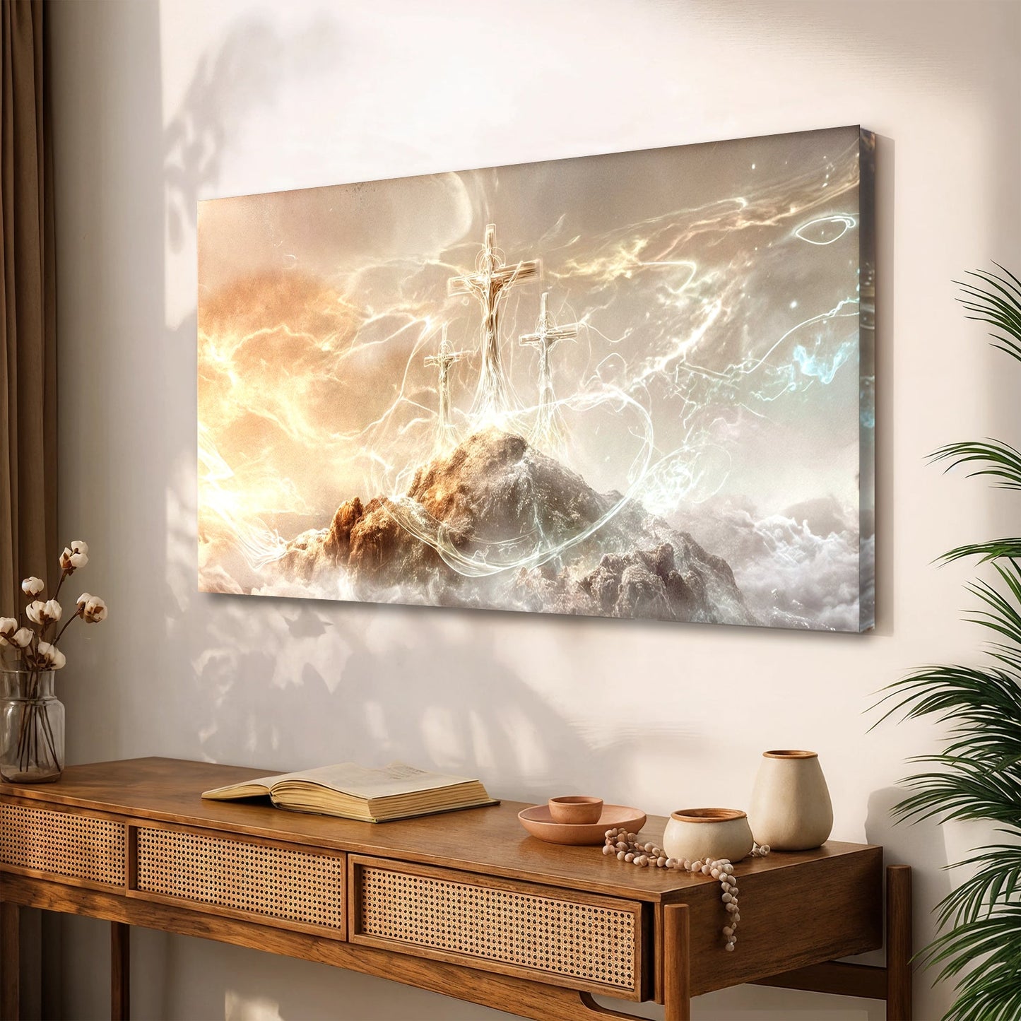 He Is Risen Faith Wall Art