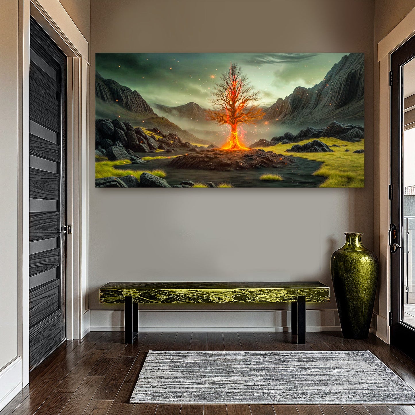 Burning Bush - Faith Wall Art X