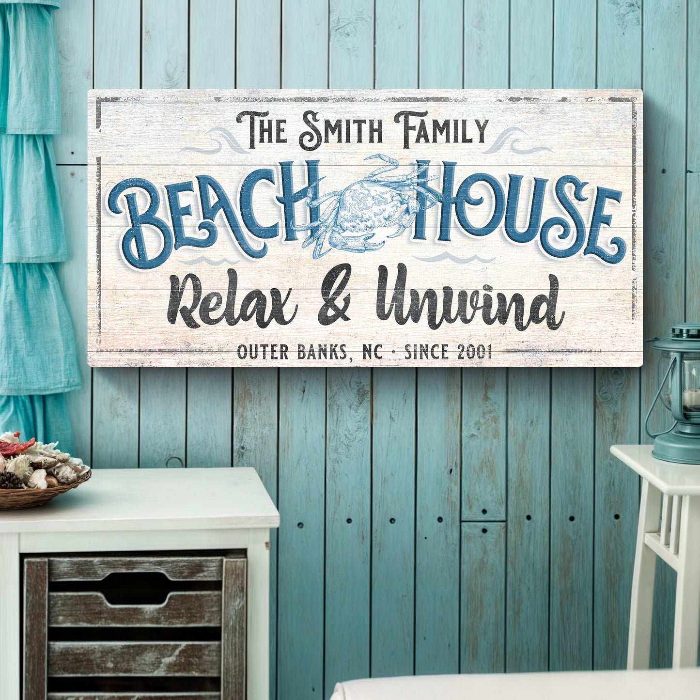 Beach House Sign IV