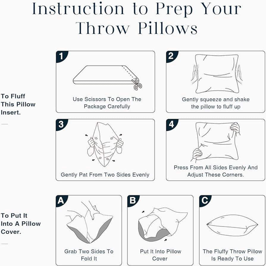 20"x20" Textured Solid Color Throw Pillow | 12 Bold & Neutral Shade, FULL throw pillow with insert