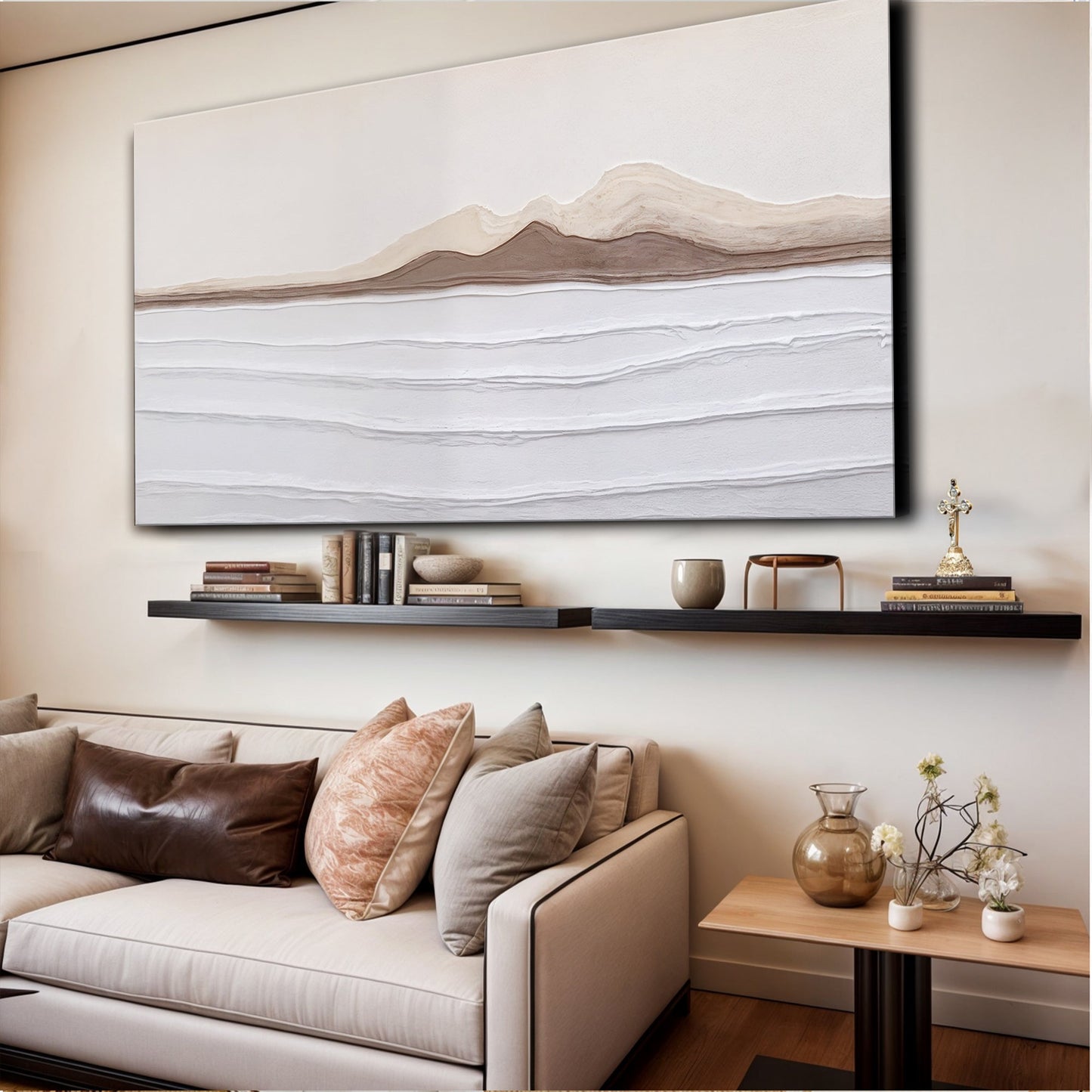 Earth Tone Abstract Wall Art