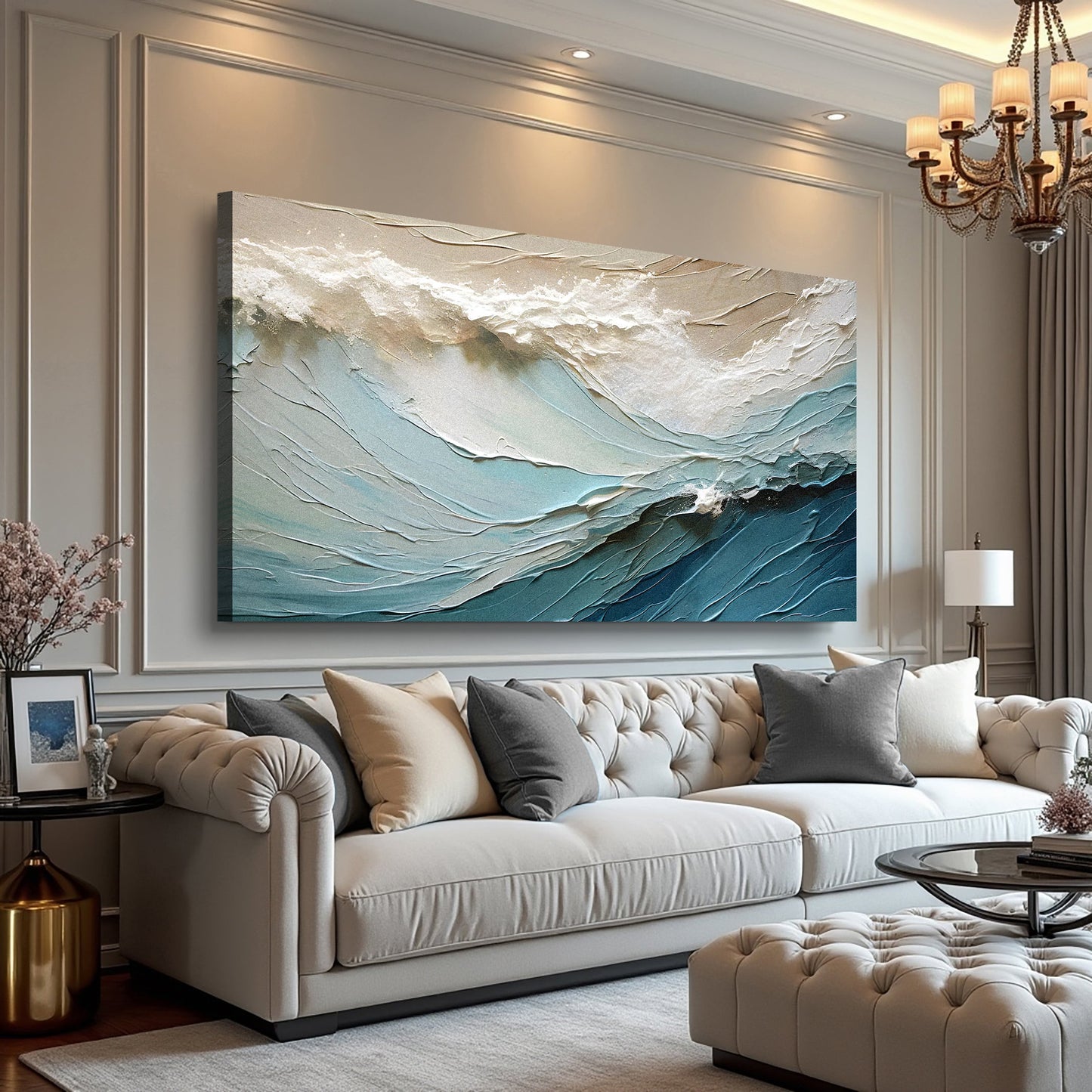 Beige Minimalist Wall Art