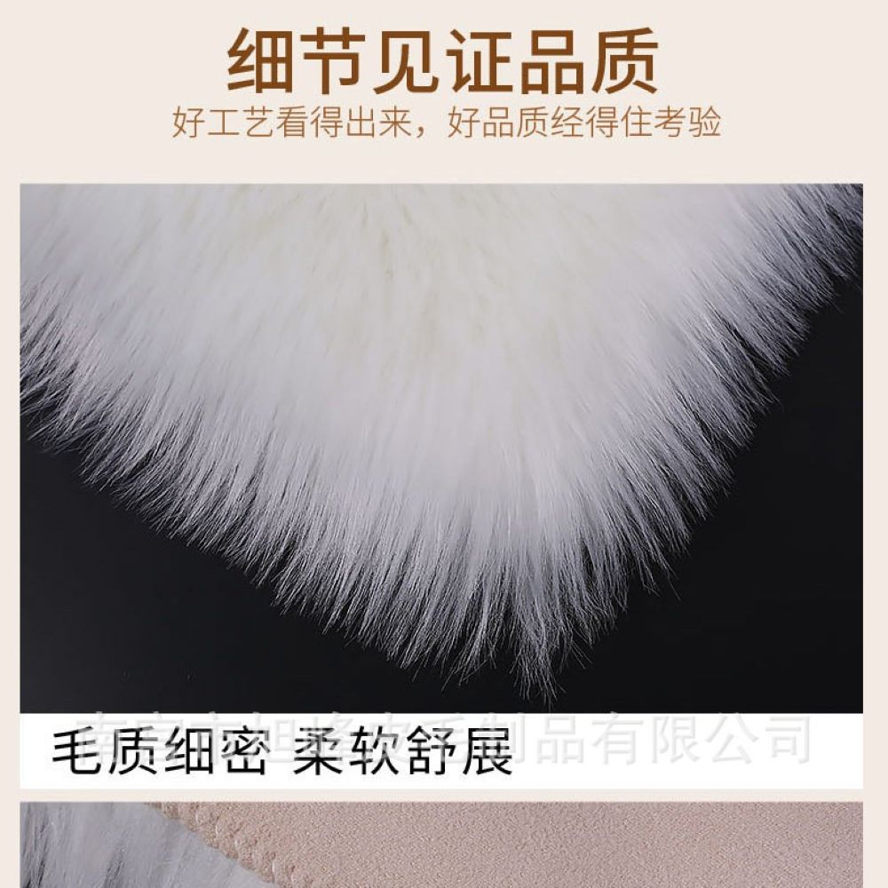 Pack of 1 Furry fur (front) Faux (back) pillow (With or Without Insert) sizes and colors options