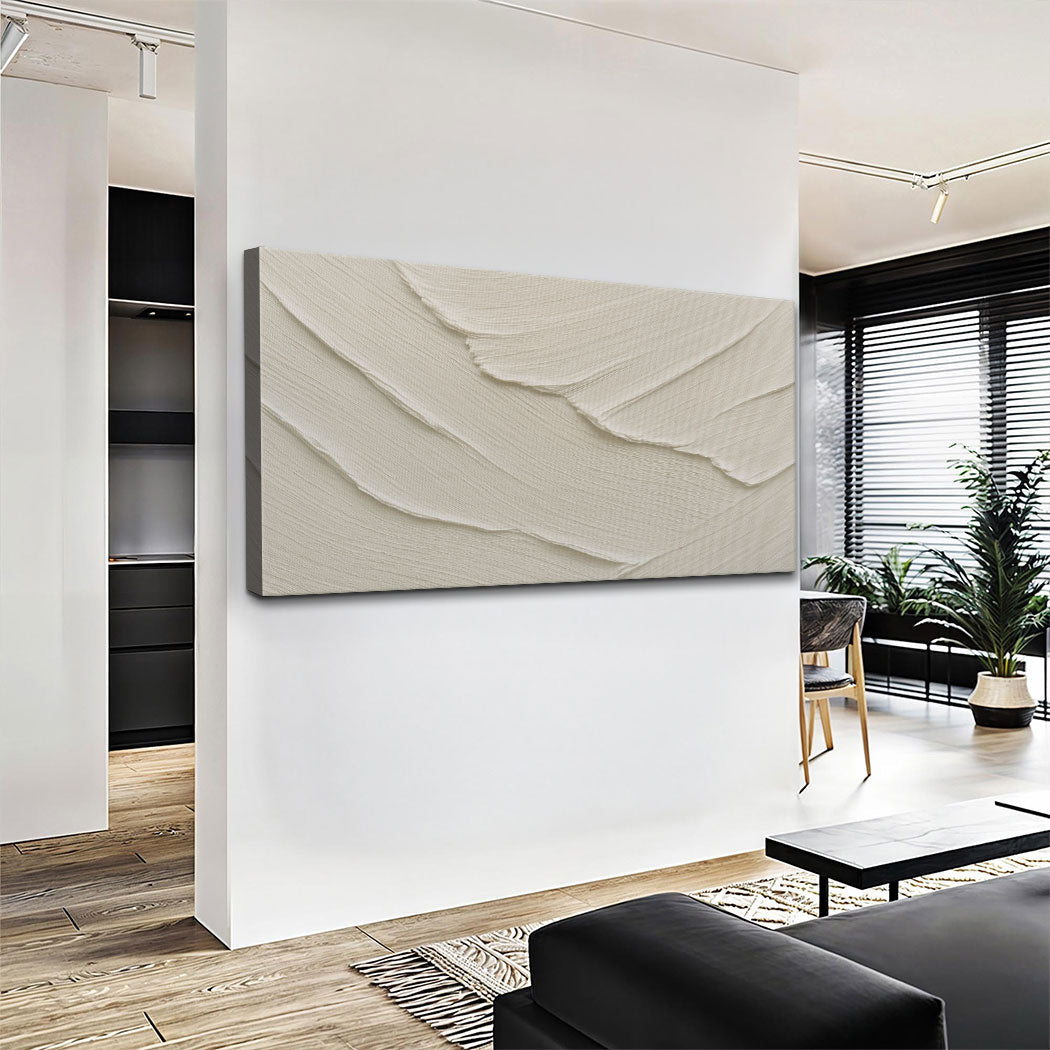 Abstract Minimalist Wave Wall Art II