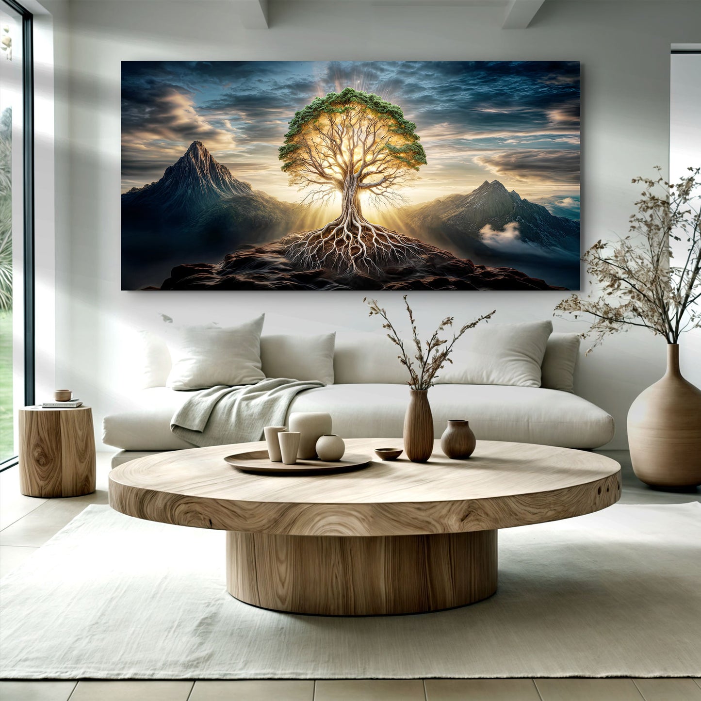 Burning Bush - Faith Wall Art VIII
