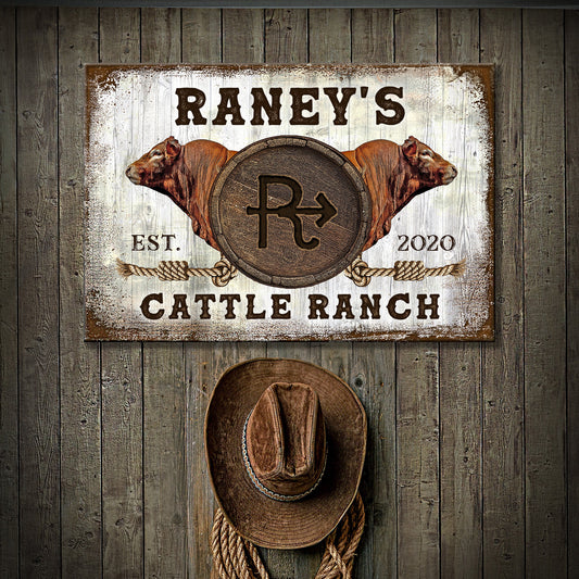 Cattle Brand - Limousin Sign