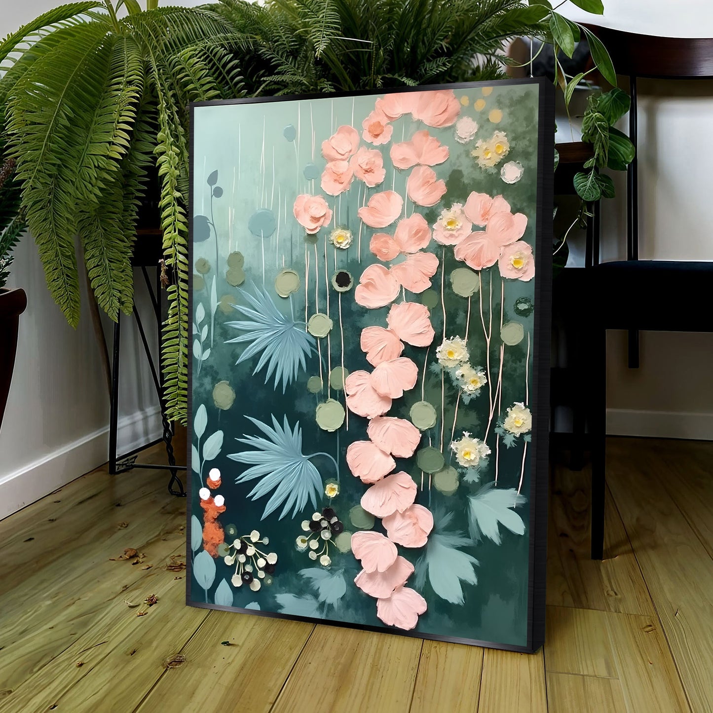 Secret Garden Impasto Wall Art II