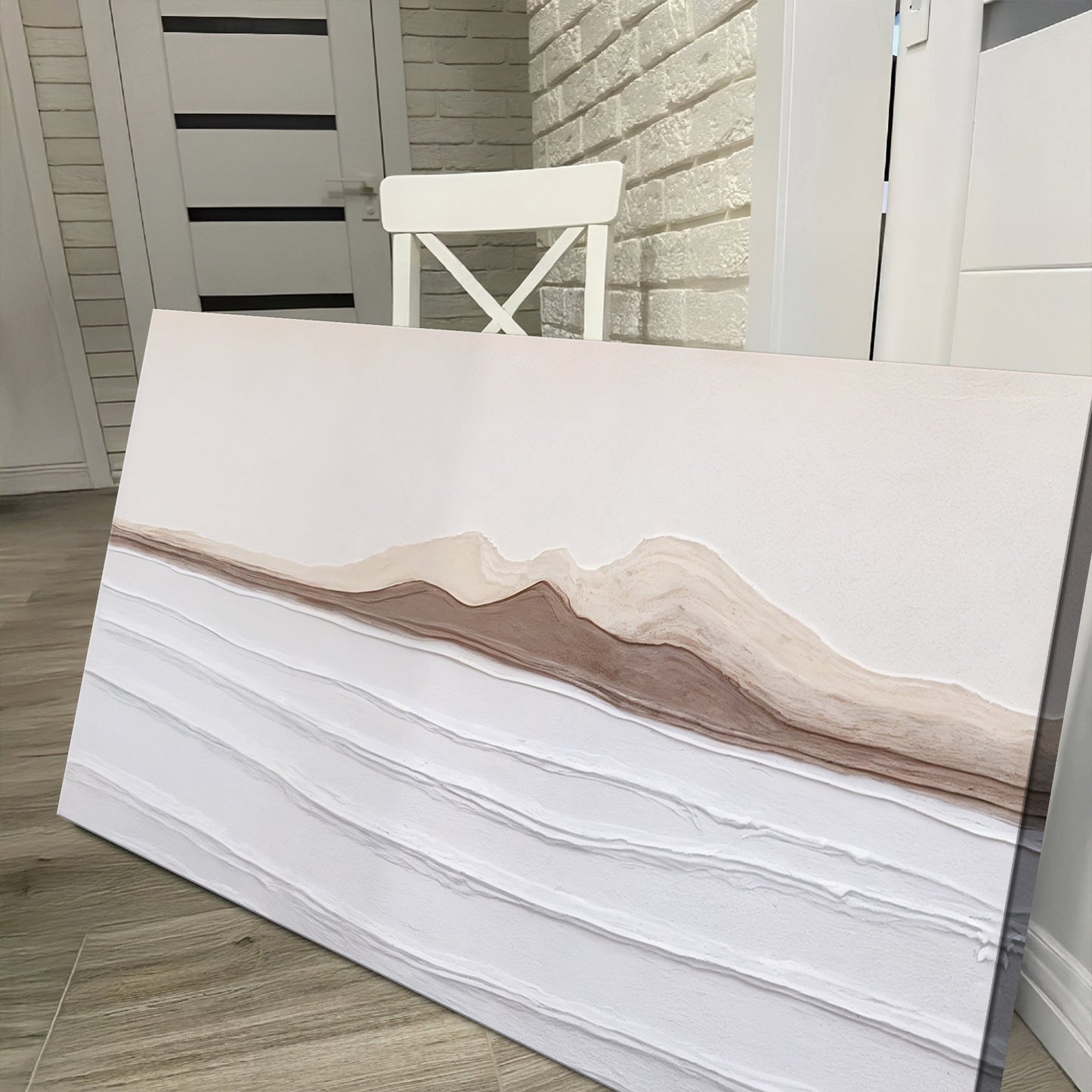 Earth Tone Abstract Wall Art