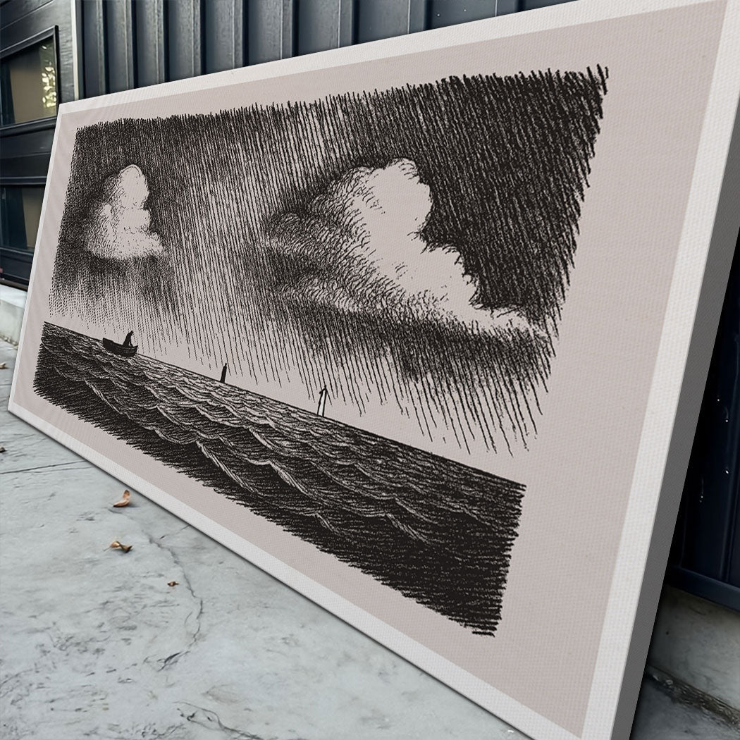 Jesus Walking On Water Faith Wall Art III