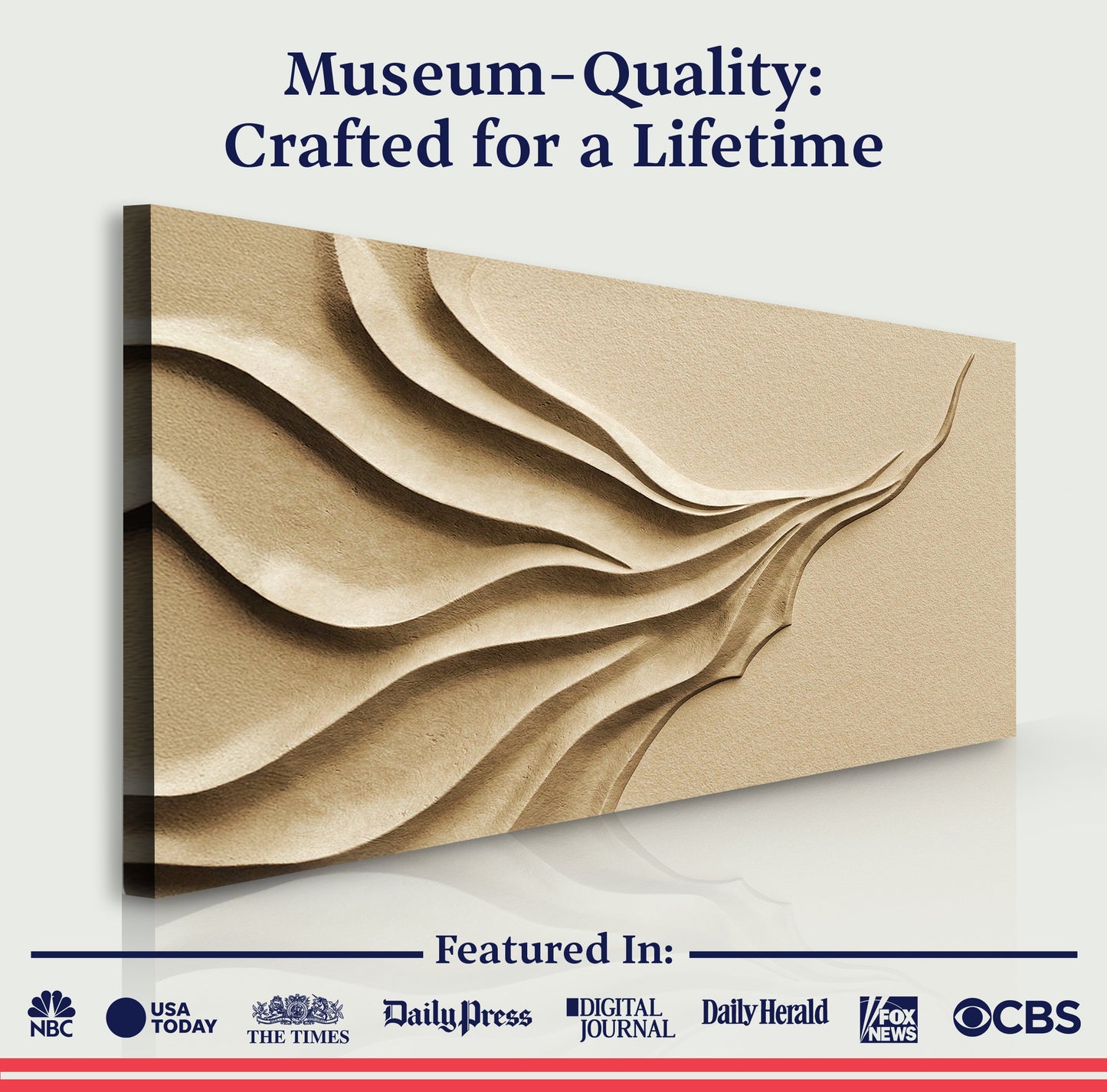 Beige Minimalist Wall Art II