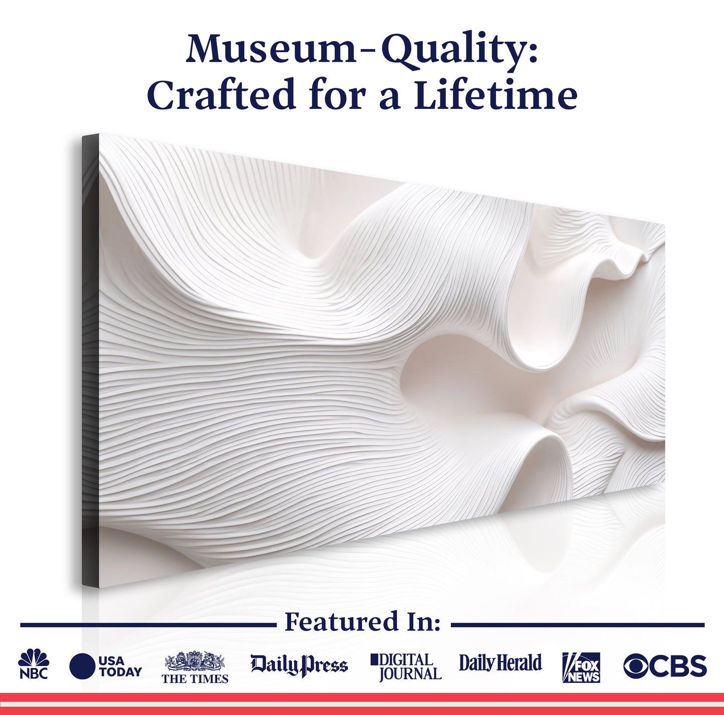 Minimalist Waves Wall Art II